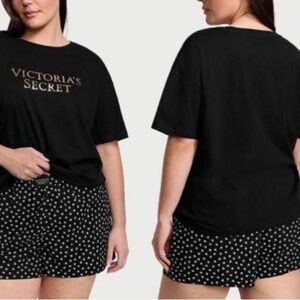 Victoria's Secret Black Pajama Set